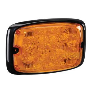 Narva 12-24V High Output Amber LED Warning Light With 16 Flash Patterns (139 X 76 X 22mm) 