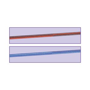 Narva 12V Red/Blue Multi Function LED Auxiliary Light Bar (1200 X 17 X 9mm) 