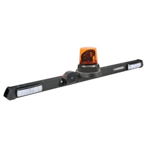 Narva 1.2m 12-24V Mine Bar With LED Beacon, Combo LED Tail/Reverse Lights & Broadband Reverse Alarm 