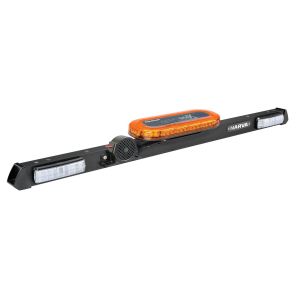 Narva 1.2m 12-24V Mine Bar With LED Beacon, Combo LED Tail, Reverse Lights &  Broadband Rev Alarm 