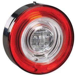 Narva 9-33V LED Stop/Reverse/Indicator Light With Tail Ring (112mm X 40mm Round) 