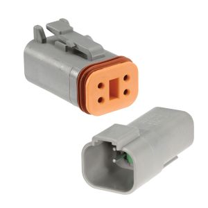 Narva 4 Pin Complete Deutsch Connector (Pack Of 10) 