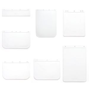 24" X 24" White PVC Mudflap  