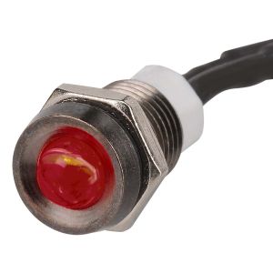 Narva 12V Sealed Red LED Pilot Light With Clear Lens (Blister Pack Of 1) 