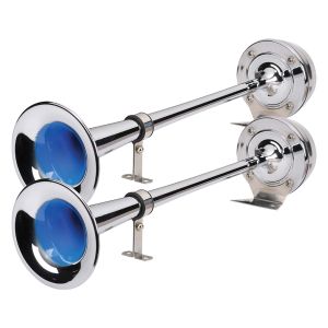 Narva 24V 405mm Dual Electromagnetic Truck Horn Set 