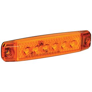 Narva 9-33V Amber LED Side Marker Light (96 X 20 X 9mm) 