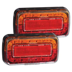 Narva 12V Slimline Combination Tailight With Number Plate Light (Blister Pack Of 2) 