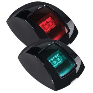 Narva 9-33V LED 1Nm Port & Starboard Light Set With Black Housing (Blister Pack Of 1) 