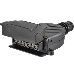 Narva Waterproof 7 Pin Flat Trailer Socket  
