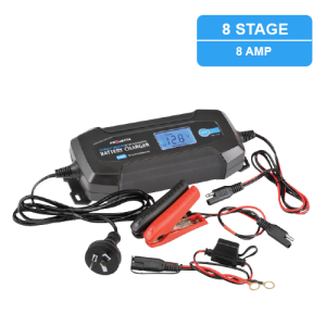 Projecta 12V 8 Amp 8 Stage Automatic Battery Charger 