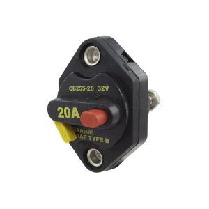 Bussmann Mid Range 20 Amp Manual Circuit Breaker  