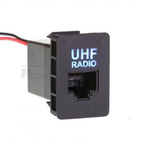 Aerpro UHF Radio Rj45 Microphone Connector To Suit Toyota 