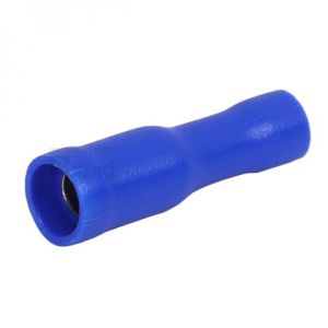 Aerpro 4mm Blue Female Bullet Crimp Terminal (Pack Of 100) 