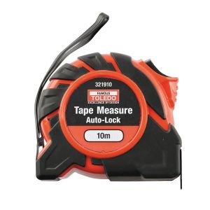 Toledo 27mm X 10m Double Side Heavy Duty Tape Measure 