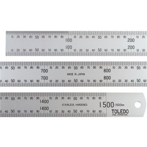 Toledo 1500mm Single Sided Metric Ruler  