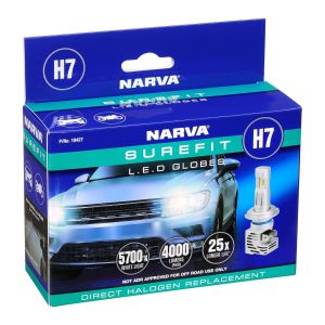 Narva Surefit 12-24V H7 LED Globe Conversion Kit  