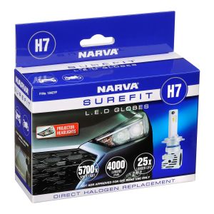 Narva Surefit 12-24V H7 Projector LED Globe Conversion Kit 