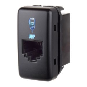 Narva 12V UHF (Rj45) Microphone Toyota Oe Style Switch Socket (Blister Pack Of 1) 