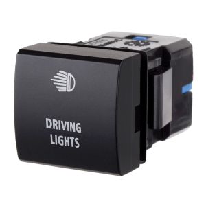 Narva 12V Blue LED Driving Light Toyota Oe Style Push Button Switch (Blister Pack Of 1) 