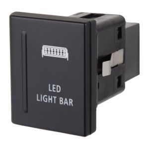 Narva 12V Blue LED Light Bar Vw Amarok Oe Style Push Button Switch (Blister Pack Of 1) 