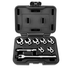 Toledo 9 Piece Metric Crowsfoot Wrench Set