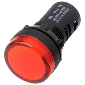 Hella 12V Red LED Pilot Light