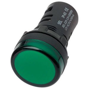 Hella 24V Green LED Pilot Light