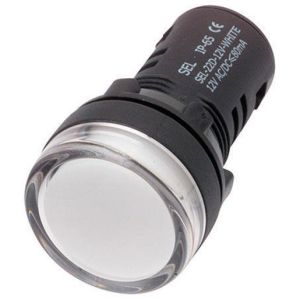 Hella 24V White LED Pilot Light