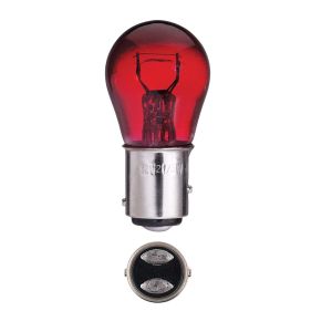 Narva 12V 21/5W Bay15D Red Stop/Tail Globe