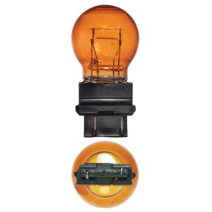 Narva 12V 27/7W Amber Plastic Wedge Globe