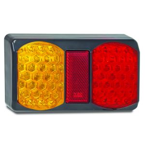LED 12-24V Combination Tailight (176 X 100 X 33mm)  