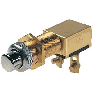 Hella Off/Mom On Marine Push Button Switch  