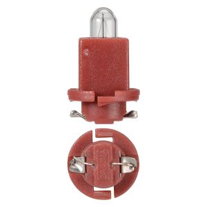 Narva 24V 1.2W EBSR (BAX) Yellow Base Dash Panel Globe