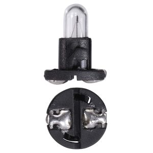 Narva 12V 1.2W T-1/4Nw Black Base Dash Panel Globe
