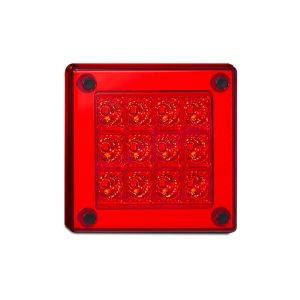 LED 12-24V Stop/Tail Light (91 X 91 X 20mm)  