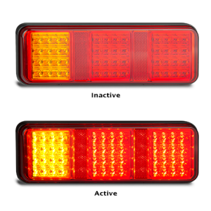 LED 12-24V Combination Tailight (283 X 100 X 25mm)  