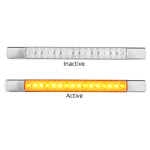 LED 24V Slimline Indicator Light (285 X 25 X 10mm)  