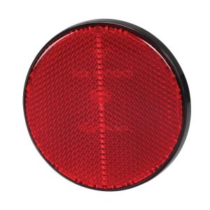 Hella 83mm Red Single Bolt Mount Retro Reflector