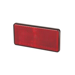 Hella 94mm X 44mm Red Self Adhesive Reflector