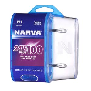 Narva Truckstar 24V 70W+100% H1 QH Globe (Blister Pack Of 2)