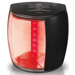 Hellamarine 9-33V Portside Navigation Light With Black Shroud 