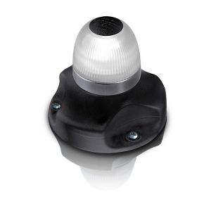Hella 9-33V Naviled 360 White All Round Light With Black Surface Mount Base 