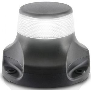 Hella 12-24V Naviled 360 Pro All Round White Navigation Light Black Base 