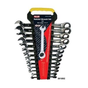 Toledo 12 Piece Metric Ratchet Wrench Set