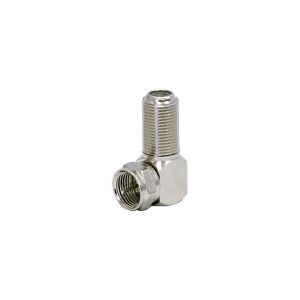 Right Angle "F" Plug To "F" Socket  