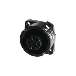 4 Pin Female Panel Mount Cable Connector  