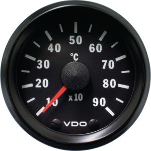 VDO 52mm 0-900 Degree C 12V Pyrometer Gauge Kit With Thermocouple And 5m Loom 