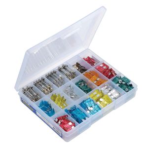 Narva Popular Fuse Assortment (Includes 3Ag Glass, Mini & Std Blade Fuses)