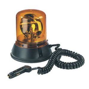Britax 12-24V Amber Rotating Beacon With Magnetic Base