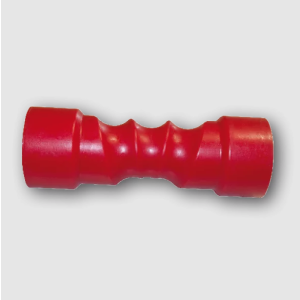 Ark 8" Red Self Centering Poly Soft Roller  